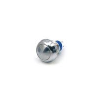 Interruptor de botón momentáneo de metal QIANNIAN de 12 mm